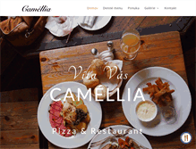 Tablet Screenshot of camelliarestaurant.sk